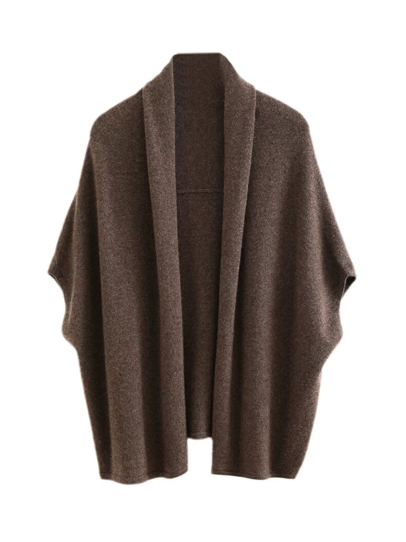 秋冬时尚百搭通勤七针大披肩，披肩，美轩羊绒