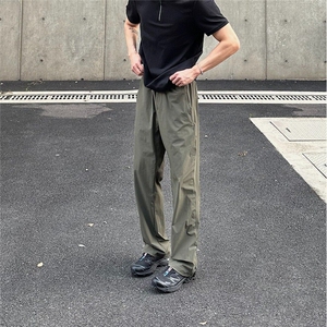 现货 夏季LU版裤脚拉链速干户外防水机能裤子特P40图片