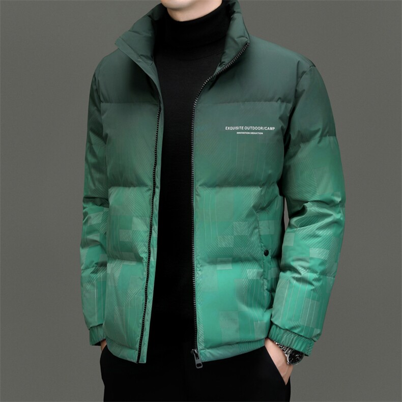 DF31819钱塘2020-2时尚百搭简约冬季厚款立领中年男士羽绒服P260,男装羽绒服,钱塘207-2