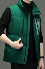 2023新款羽绒马甲冬季男士商务休闲上衣背心中年加厚保暖外套男装，男装背心/马甲，电商B212（原钱塘6029）