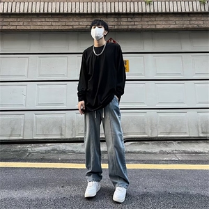美式牛仔裤男款秋季长裤潮 QN29 P38图片