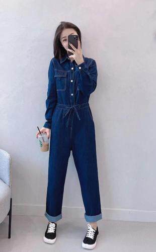 现货牛仔连体裤，女装连体裤，秀红佳丽