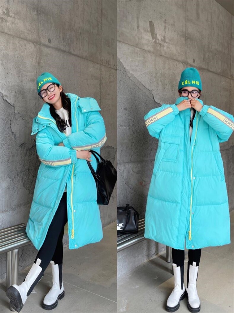 现货羽绒服，补单，女装羽绒服，精典蓝月