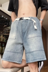 现货S-3XL加大码直筒五分短裤宽松牛仔裤310A-2BK401P36，男装牛仔裤，星座310A-2