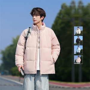 棉服外套男冬季新款加厚保暖棉袄宽松立领面包服MY8889-特P55图片