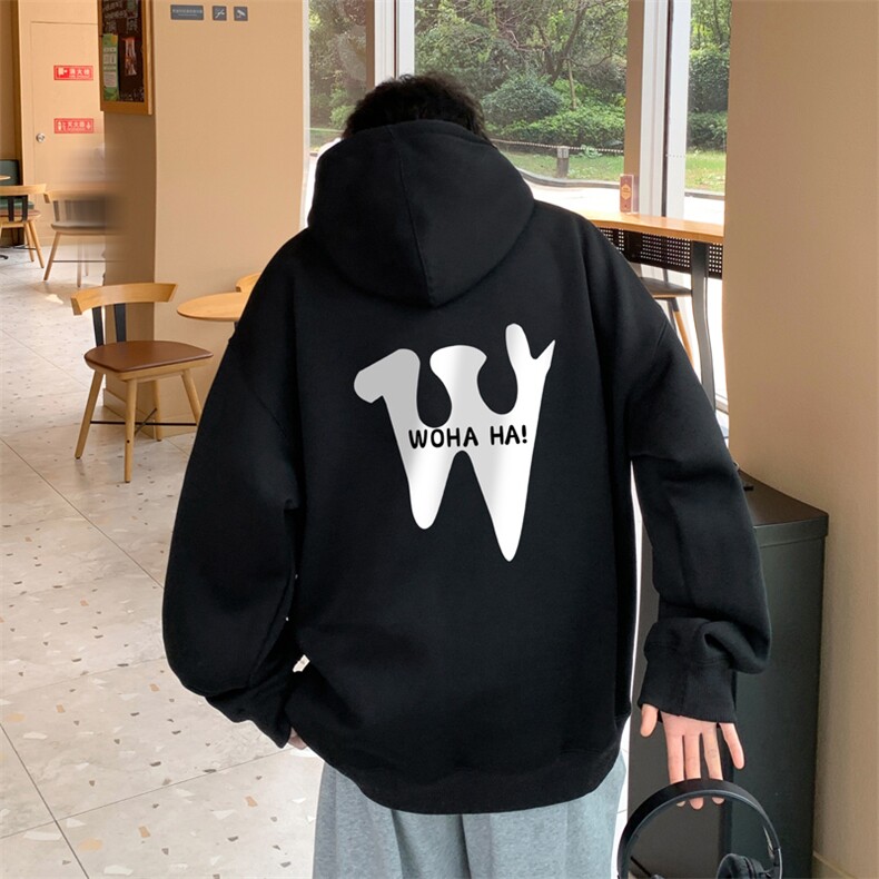 ！连帽圆领卫衣男装港风帽衫男LM126-P35,男装卫衣,电商B367