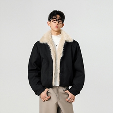 秋冬新款座山雕毛领棉衣MY088-P95控168，男装棉衣，电商A072