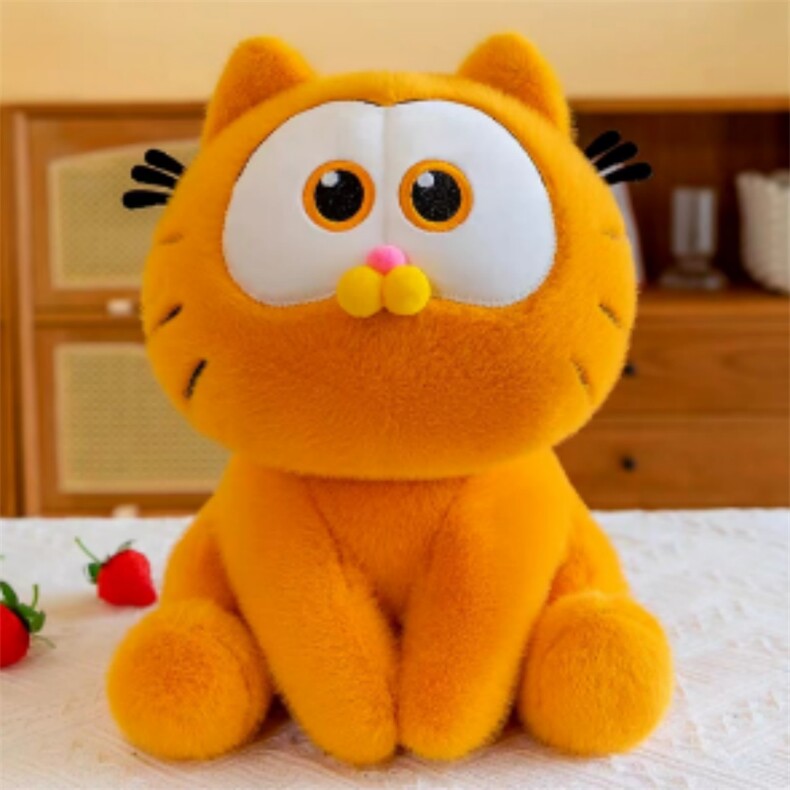 加肥猫，春兰毛绒玩具