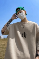 华夫格短袖直播高品质重磅220克rh印花HT368-特P16，男装T恤，星座508（原C305）