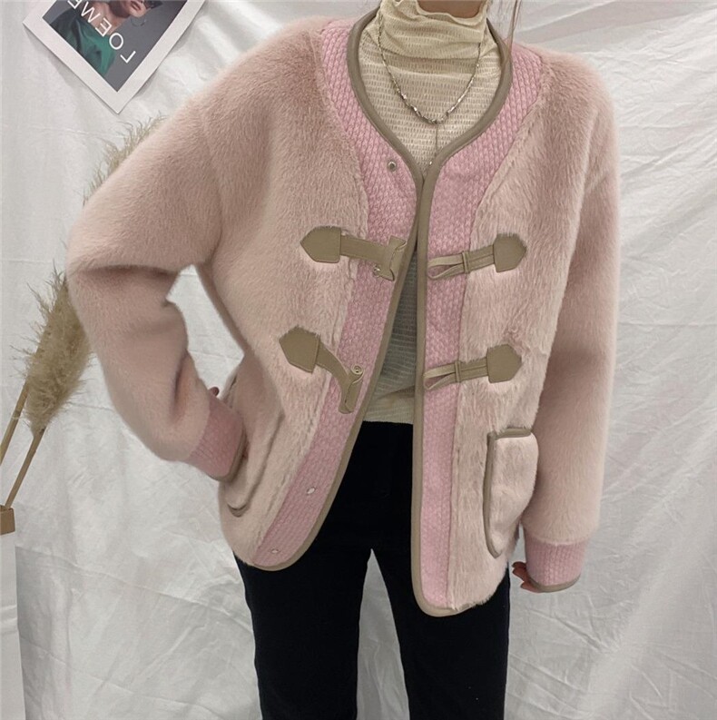 现货，冬季皮毛一体外套，其它，淳沐