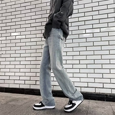 美式牛仔裤男款秋季长裤潮NK803P43，男装牛仔裤，星座1116-2