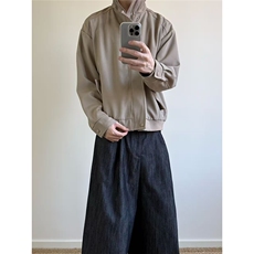 现货~老钱风cleanfit净版飞行员夹克外套W1380/特P75，男装夹克，电商B350