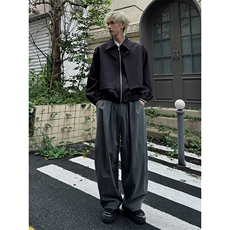 26春款立体剪裁经典松弛感夹克复古工装风短外套HY826P75控118，男装夹克，电商A102B