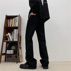 美式ins高街暗黑小众个性拉链小脚牛仔裤N06168-P43，男装牛仔裤，星座308B-1