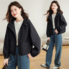现货大货已出！！！2025秋季新款休闲外套女时尚百搭夹克，女装短外套，以桐