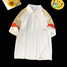 2023夏季新款短袖男潮流港风polo衫百搭半袖zdp2301-P40，男装Polo衫，星座717