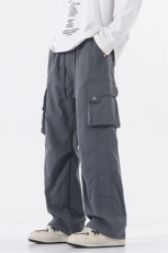 【现货】美式户外工装裤冲锋裤松紧腰宽松阔腿裤休闲裤8015-P46，男装工装外套，星座1006