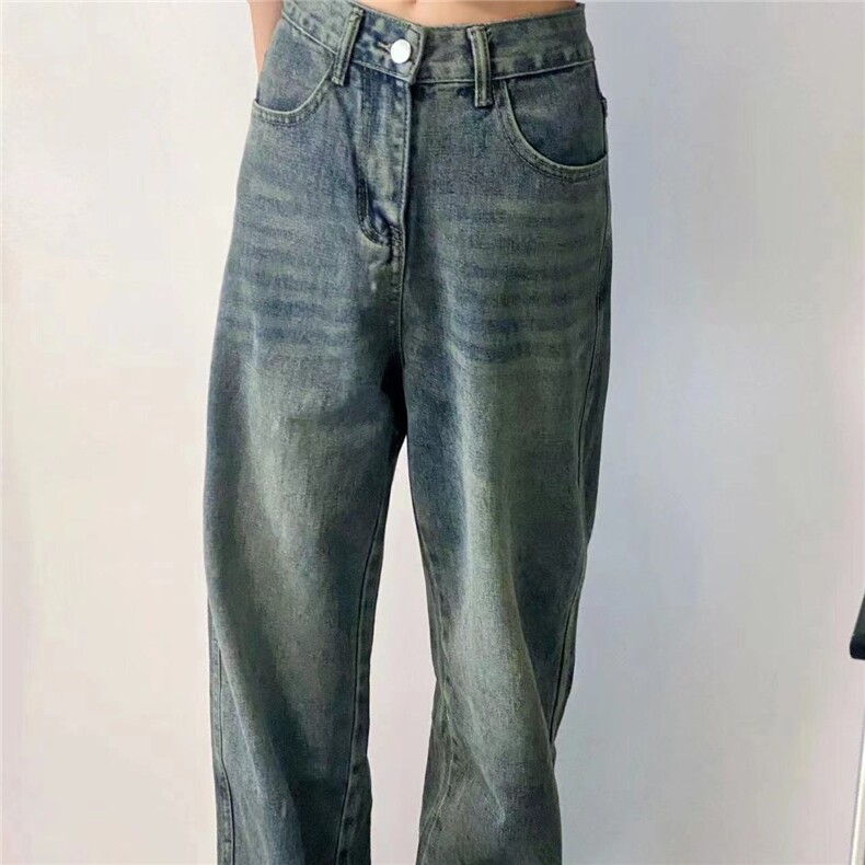 休闲裤夏季薄款宽松裤子美式高街直筒裤K108-P50,男装休闲裤,星座911-2(原星座613-2）