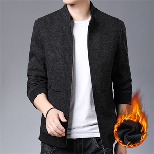 冬季男士立领休闲时尚保暖商务中年加厚棉衣 BSN8768-P155图片