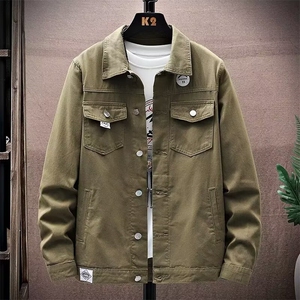 1506/QY80640/P45欧货印花翻领春秋新款韩版百搭休闲夹克上衣服潮,欧韩穿搭时尚图片