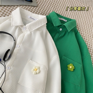 春秋长袖衬衫男外套夹克雅痞小清新港风中性潮1016-1CS61 P53 K75图片