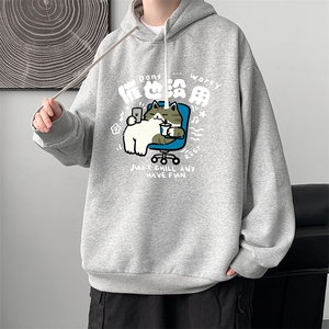8XL连帽卫衣男大码胖子帽衫大号运动服WY2403-P35图片