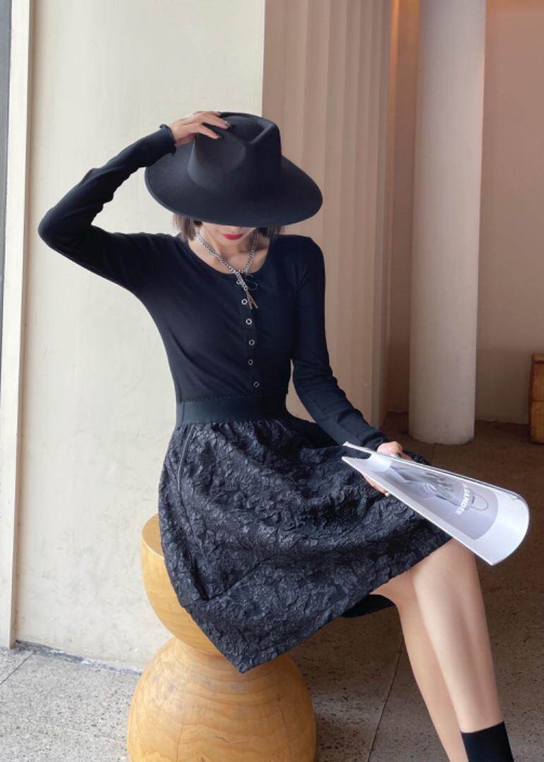 现货，2021秋装新款提花公主裙，其它，坚持到底