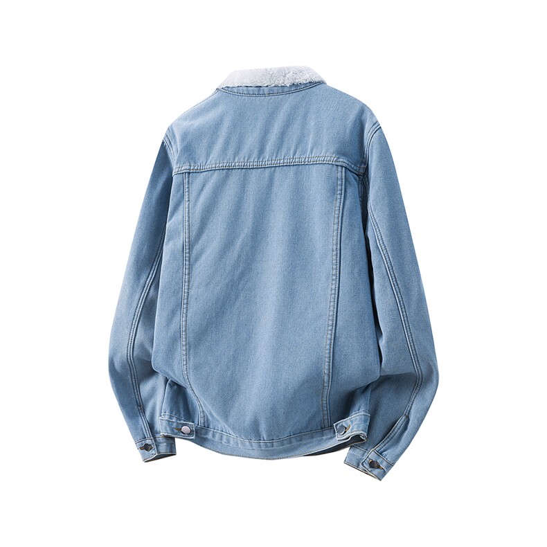 JK617加绒-P95-限价138M-5XL羊羔毛外套牛仔棉服冬装大码,男装棉衣,星座116