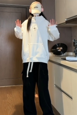复合牛奶丝假两件加厚连帽卫衣半拉链外套CP42-特P:40控价:88，男装卫衣，电商B371