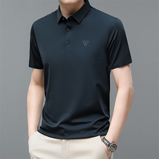 F23105男士2023年夏季新款百搭T恤男短袖商务休闲体恤男P60，男装T恤，电商B360