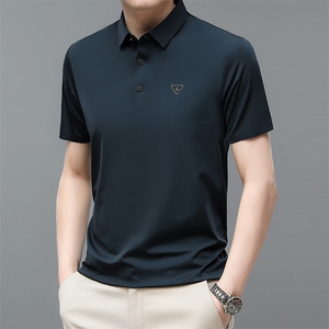 F23105男士2023年夏季新款百搭T恤男短袖商务休闲体恤男P60图片