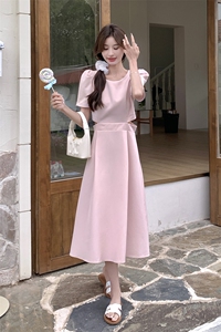 现货-夏新新款纯色露腰小性感连衣裙P125-K188图片