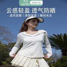 UPF50+瑜伽防晒衣女外穿防紫外线外套夏季透气2025新款防晒服女款，男装防晒衣，星座1210-1