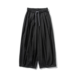 24秋冬 大码日系复古阔腿裤直筒工装休闲中性长裤风 K267/P70图片