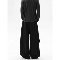 设计感褶边西裤休闲裤ZK0422-特批45，男装西裤，星座313A(原308A-2)