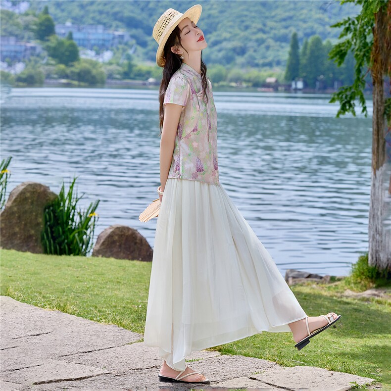 2026年夏季时尚潮流两件套女,女装套装/套裙,衣布洛