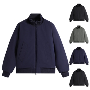 冬季美式高街立领棒球棉服飞行夹克棉衣短款外套男MY1030-P65图片