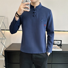 风长袖T恤男士卫衣春秋冬打底衫上衣早秋衣服XF8801-P62，男装T恤，星座1105-3