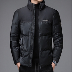 2023冬新款中青年纯色羽绒爸爸装厚羽绒服保暖外套DFLDY2021-P245，男装羽绒服，电商B212（原钱塘6029）