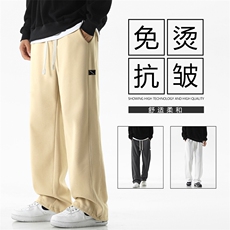 束脚卫裤男春秋季宽松运动裤潮牌百搭休闲裤-X1691特批45，男装休闲裤，星座718