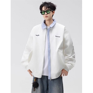 男士飞行服夹克男2025年春秋季棒球服男生防风外套情侣 J532图片