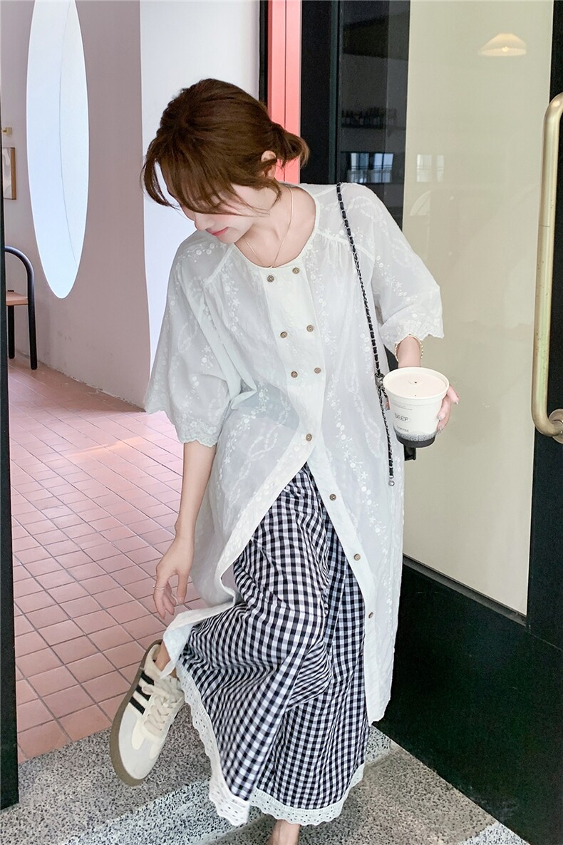 静奢风时尚套装运动风通勤夏装东方洛可可夏季休闲风短袖气质白色,女装套装/套裙,2B237