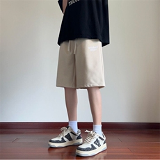 2025夏季新款潮流字母印花宽松休闲五分裤B315-K24155-特p30控58，男装休闲裤，电商B315