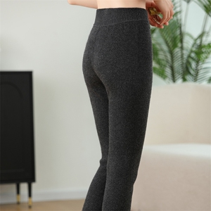 女士羊毛打底裤羊毛保暖贴肤舒适,女装打底裤,飞艺羊绒