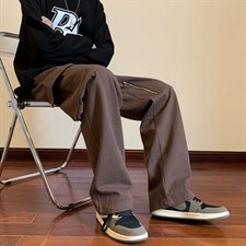 2026秋季新款美式vibe高街休闲裤XZ604-KG40-P65控78，男装休闲裤，星座604