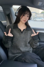 美式重磅雪尼尔长袖T恤男秋冬季打底衫polo衫加绒加厚卫衣外套男，男装T恤，电商B319