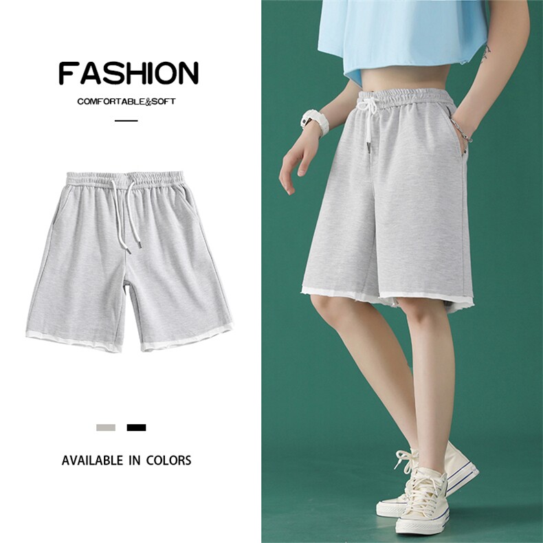 2024春夏新款潮流运动短裤WK60-特批22，女装休闲裤，星座718-1