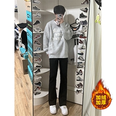 B221美式ins高街加绒加厚牛仔裤LK23010-P60控78加绒P70控98，男装牛仔裤，电商B221
