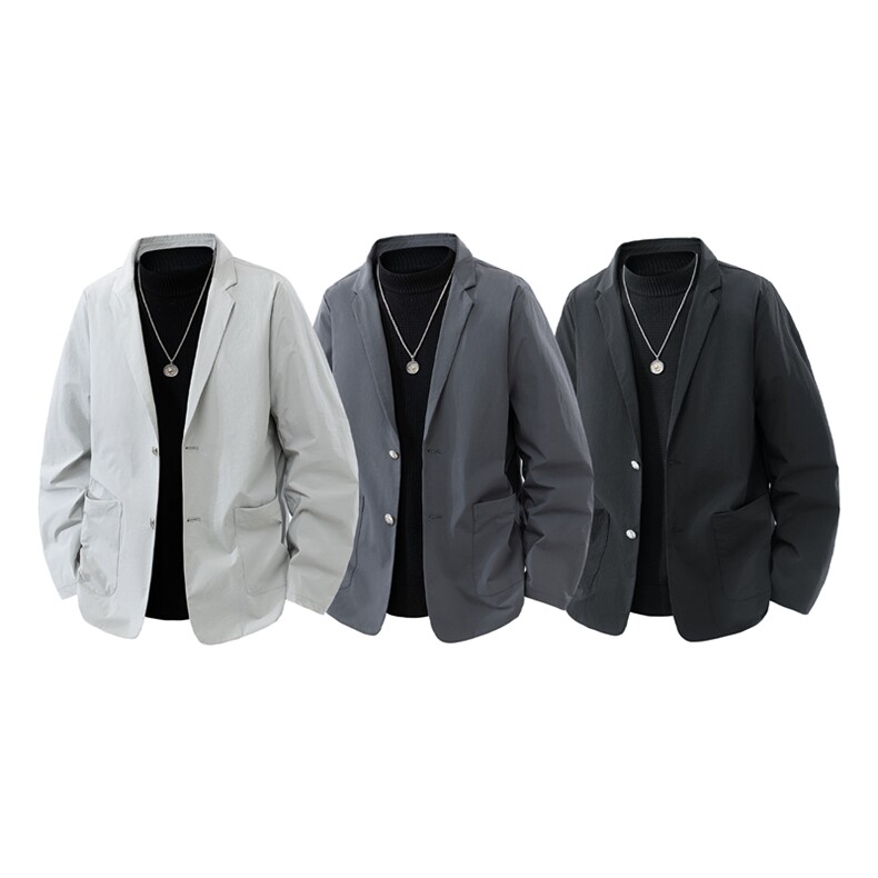 春季新款时尚休闲小西装DSA157B-XZ2628-特P85，男装西服套装，电商A157B