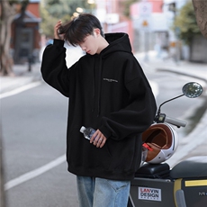 早秋新款印花连帽卫衣WY7008-P35控58，男装卫衣，电商A072
